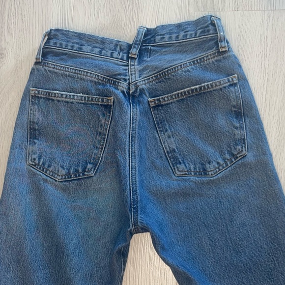 AGOLDE Criss Cross Straight Leg Jeans - Picture 5 of 10